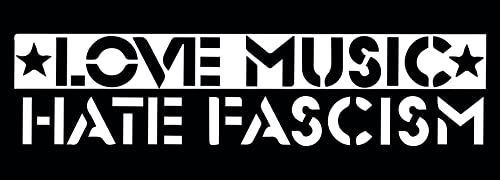 LOVE MUSIC - HATE FASCISM Aufkleber 10er Pack LOVE MUSIC - HATE FASCISM Aufkleber 10er Pack von Racker-n-Roll