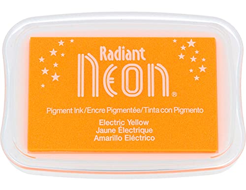 Strahlend Neon Elektrische Tinte Pad, gelb von Radiant Neon