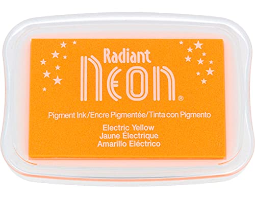Radiant Neon Tsukineko Elektrisches Stempelkissen, Gelb Radiant Neon Tsukineko Elektrisches Stempelkissen, Gelb von Radiant Neon