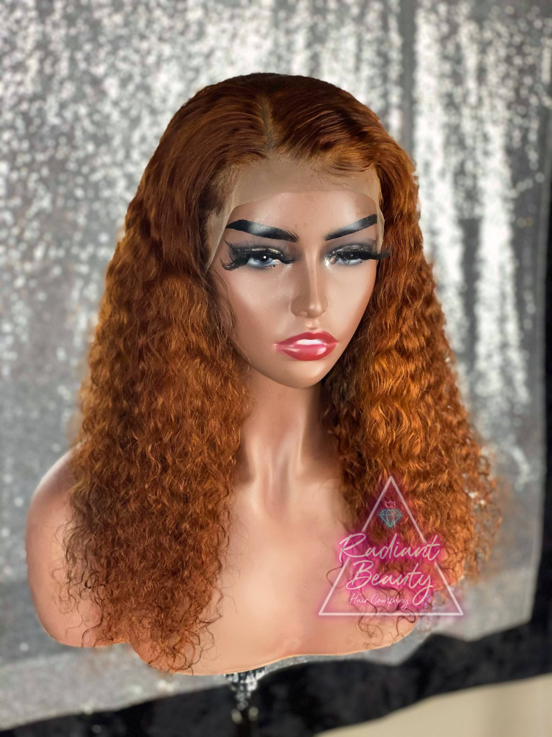 Ingwer Hd Spitzenverschluss Oder Frontal 18-30"Länge 180 Dichte Mensch Haar Perücke Ingwer Hd Spitzenverschluss Oder Frontal 18-30"Länge 180 Dichte Mensch Haar Perücke von RadiantBeautyHairCo