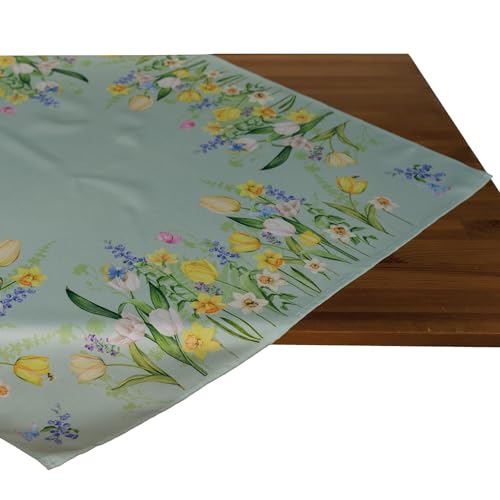 Raebel OHG Mitteldecke 85 x 85 cm Druckdesign Frühlingswiese, hellgrün/bunt Raebel OHG Mitteldecke 85 x 85 cm Druckdesign Frühlingswiese, hellgrün/bunt von Raebel OHG