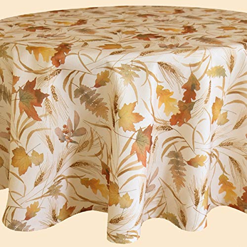 Raebel OHG Ø 130 cm Runde Decke - Textildruck Motiv ''Herbstlaub'' Raebel OHG Ø 130 cm Runde Decke - Textildruck Motiv ''Herbstlaub'' von Raebel OHG
