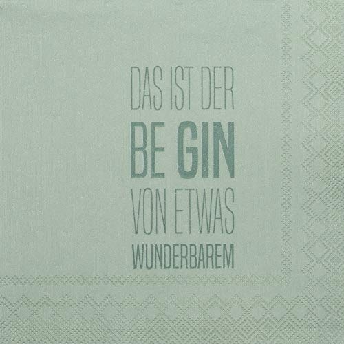 Cocktailserviette Das ist der Be Gin... von Räder