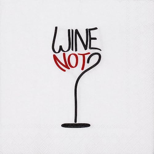Cocktailserviette "Wine not?" von Räder