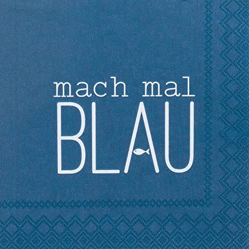 Räder Cocktailserviette Mach mal blau Räder Cocktailserviette Mach mal blau von Räder