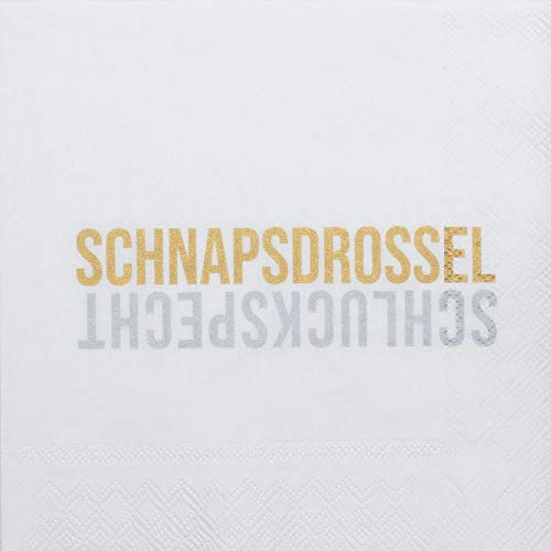Räder Cocktailserviette Schnapsdrossel Räder Cocktailserviette Schnapsdrossel von Räder