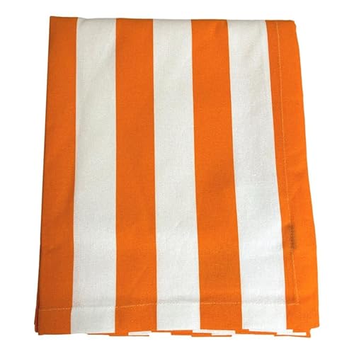 Ronny Tischdecke mit Blockstreifen, Orange Ronny Tischdecke mit Blockstreifen, Orange von Ragged Rose
