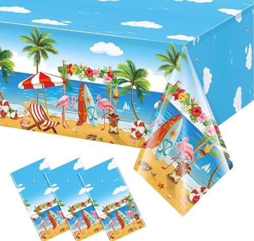 Ragnhild 1 x Kunststoff-Tischdecke für den Sommer, Strand, Party-Dekoration Ragnhild 1 x Kunststoff-Tischdecke für den Sommer, Strand, Party-Dekoration von Ragnhild