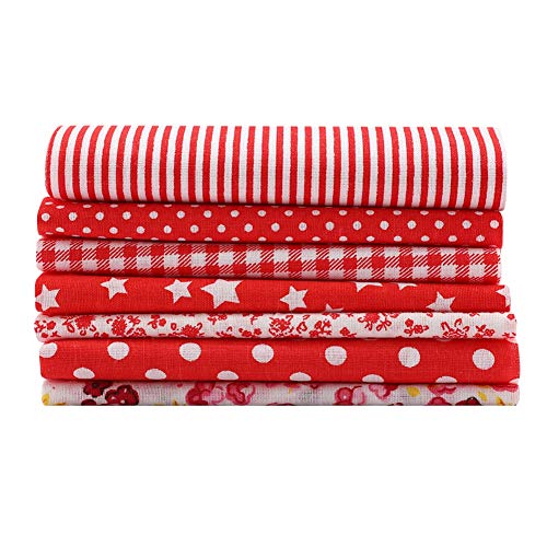 7 Stück 50 * 50 cm Patchwork Baumwollstoff DIY Verschiedene Quadrate Vorgeschnittene Bettwäsche Kit Viertel Bündel Art Craft Stoffbahnen mit Blumenmuster Material 7 Stück 50 * 50 cm Patchwork Baumwollstoff DIY Verschiedene Quadrate Vorgeschnittene Bettwäsche Kit Viertel Bündel Art Craft Stoffbahnen mit Blumenmuster Material von Raguso
