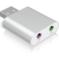 RaidSonic ICY BOX® IB-AC527  USB 2.0/3,5 mm Klinke Headset-Adapter von RaidSonic ICY BOX®