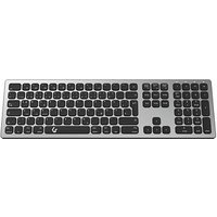 RaidSonic ICY BOX® KSK-8023BTRF Tastatur kabellos silber von RaidSonic ICY BOX®