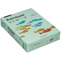 Rainbow Kopierpapier COLORED PAPER mittelgrün DIN A4 80 g/qm 500 Blatt von Rainbow