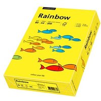 Rainbow Kopierpapier mittelgelb DIN A4 500 Blatt von Rainbow