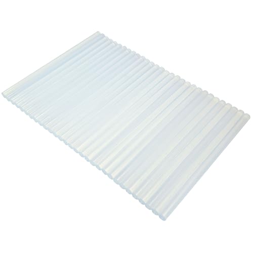 Raintwo 30 Stück Heißklebesticks 7mm x 150mm Transparente Heißklebestifte für Heißklebepistole von Raintwo