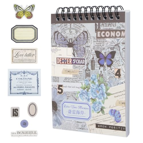 50 Blätter Scrapbook Aufkleber Book, Selbstklebend Scrapbooking Sticker Set, Dekorative Scrapbooking Aufkleber, Journal Sticker, Washi Sticker Scrapbooking für DIY Album Foto Notizbuch Tagebuch 50 Blätter Scrapbook Aufkleber Book, Selbstklebend Scrapbooking Sticker Set, Dekorative Scrapbooking Aufkleber, Journal Sticker, Washi Sticker Scrapbooking für DIY Album Foto Notizbuch Tagebuch von Rairsky