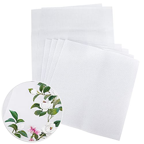 6 Stück Kreuzstich Stoff, 11CT Aida Stoff zum Sticken, Stramin DIY Sticken Stoff, Stramin zum Sticken, Stickstoff zum Sticken, Cross Stitch für Näharbeit DIY Sticken Stoff Handwerk, 30*30cm & 30*45cm 6 Stück Kreuzstich Stoff, 11CT Aida Stoff zum Sticken, Stramin DIY Sticken Stoff, Stramin zum Sticken, Stickstoff zum Sticken, Cross Stitch für Näharbeit DIY Sticken Stoff Handwerk, 30*30cm & 30*45cm von Rairsky