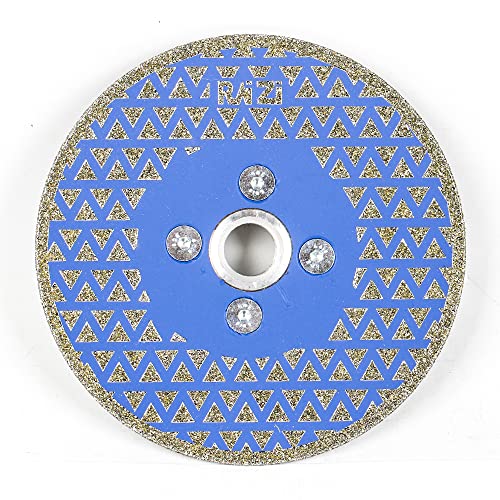 Raizi 115 mm galvanisierte Diamant-Trenn- und Schleifscheibe für Keramikfliesen, Marmorstein von Raizidom