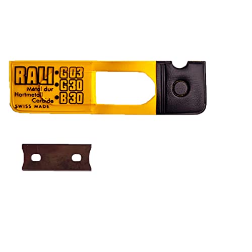 RALI 30mm Tungstenkarbid-Hobelmesser Ersatz für RALI G03 B30 G30 Taschenhobel Umkehrbare Bi-Cut-Klinge, Kein Nachschärfen mehr Zimmermann Hobelmesser für alle Holzarten RALI 30mm Tungstenkarbid-Hobelmesser Ersatz für RALI G03 B30 G30 Taschenhobel Umkehrbare Bi-Cut-Klinge, Kein Nachschärfen mehr Zimmermann Hobelmesser für alle Holzarten von Rali