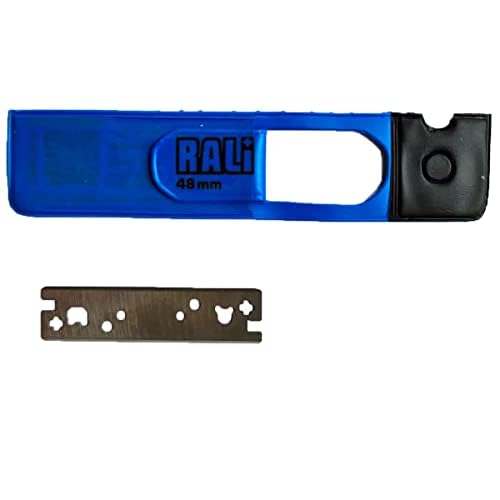 RALI 48mm Wolframkarbid-Hobelmesser Ersatz für RALI 105, 220 und 260 Hobel | Umkehrbare Bi-Cut-Klinge, Kein Nachschärfen mehr erforderlich | Zimmermannshobelmesser für alle Holzarten RALI 48mm Wolframkarbid-Hobelmesser Ersatz für RALI 105, 220 und 260 Hobel | Umkehrbare Bi-Cut-Klinge, Kein Nachschärfen mehr erforderlich | Zimmermannshobelmesser für alle Holzarten von Rali