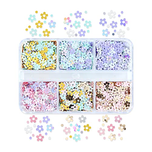Glänzende Blumen Glitzer Harzfüllungen Mikroflocken Pailletten Epoxidharz Formfüller Für Schmuckherstellung Nagelkunst Dekore von Ralondbey