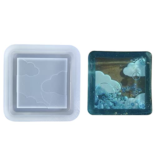 Ralondbey Epoxidharz-Form, DIY, Epoxidharz, Wolke, Fensterrahmen, Treibsand, Tropfenkleber, Silikon, hausgemachte Form, Silikonformen für Harzguss von Ralondbey