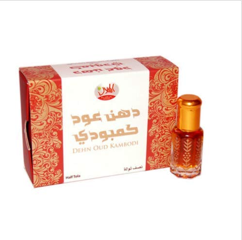 Ramadan24 Dehn Oud Kambodi Al-Helal 6 ml Parfümöl Musk Duftöl مسك Kambodia Attar 249,50€/100 ml von Ramadan24