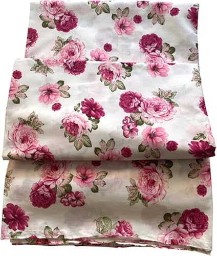 RAMONA LIPPERT® - 3 m Stoff Meterware - 100% Baumwolle - Dekostoff und Bekleidungsstoff - Trachtenstoff - Baumwollstoff zum Nähen mit Blumenprint von Ramona Lippert