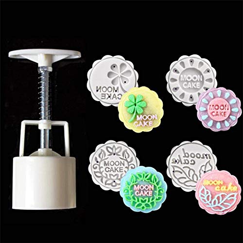 RanDal 50g 4 stücke englisch muster runde gebäck mond kuchenform cookies mondkuchenform diy backwerkzeug dekor RanDal 50g 4 stücke englisch muster runde gebäck mond kuchenform cookies mondkuchenform diy backwerkzeug dekor von RanDal