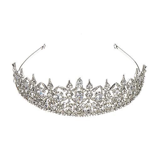 RanDal Mariage bijoux de bal d'étudiants pageant couronne bandeau cristal strass princesse diadème bandeau de mariée von RanDal