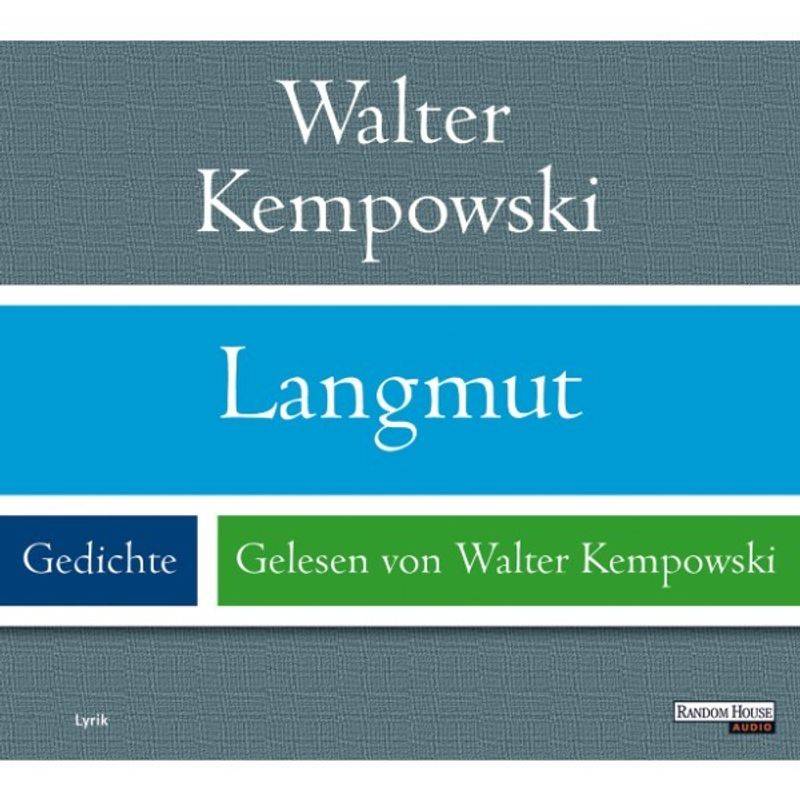 Langmut - Walter Kempowski (Hörbuch-Download) von Random House Audio