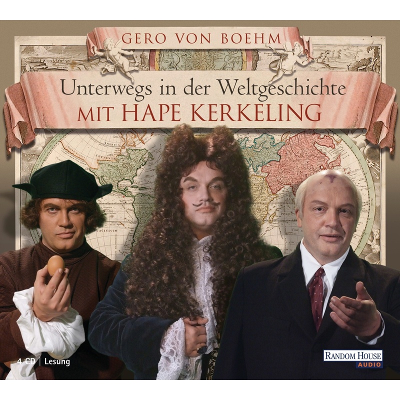 Unterwegs In Der Weltgeschichte, Hörbuch, 4 Audio-Cds - Gero von Boehm (Hörbuch) von Random House Audio