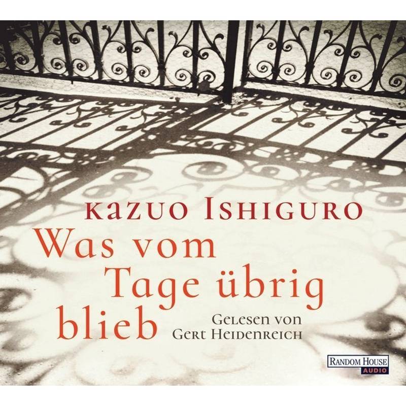 Was Vom Tage Übrig Blieb,8 Audio-Cds - Kazuo Ishiguro (Hörbuch) von Random House Audio