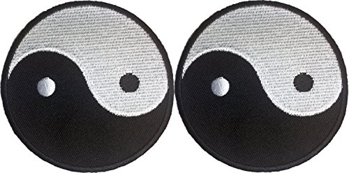 Ranger Return YIN-YANG-MINI2 Aufnäher, klein, Yin-Yang-Tao-Dao, chinesisches Peace-Logo, klein, zum Aufbügeln Ranger Return YIN-YANG-MINI2 Aufnäher, klein, Yin-Yang-Tao-Dao, chinesisches Peace-Logo, klein, zum Aufbügeln von Ranger Return
