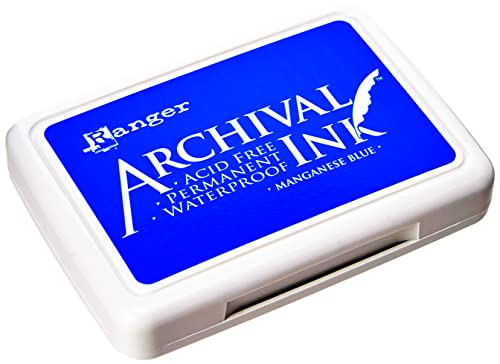 Archival Ink Pad #0-Manganese Blue Archival Ink Pad #0-Manganese Blue von Ranger