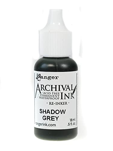 Archival Pad Re-Inker .5Oz-Shadow Grey von Ranger