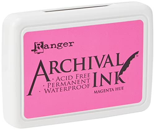 Ranger 1-Piece Archival Stempelkissen #0-Magenta, Hue von Ranger