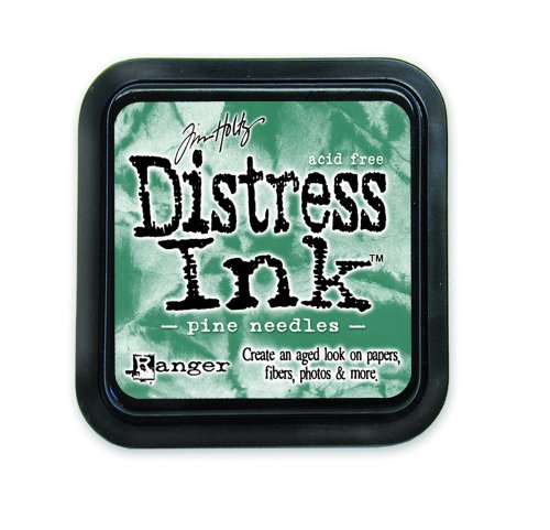 Ranger 301891 Tim Holtz Distress Ink Pad, Pine Needles, 7.5 x 7.5 x 21 cm Ranger 301891 Tim Holtz Distress Ink Pad, Pine Needles, 7.5 x 7.5 x 21 cm von Ranger