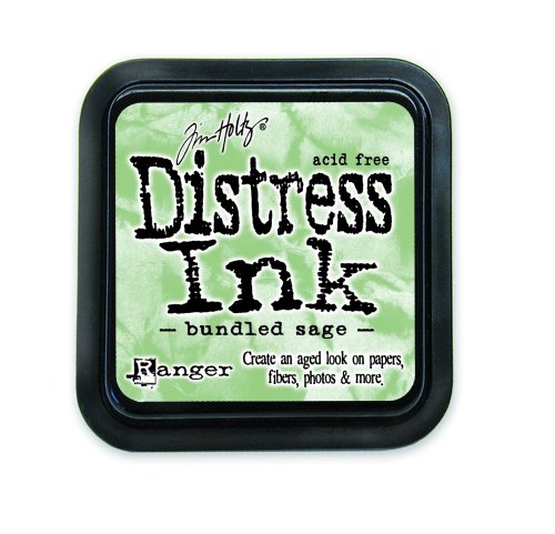 Ranger DIS-27102 Tim Holtz Distress Ink Pad, Kunststoff, Bundled Sage, 7.5 x 7.5 x 27 cm von Ranger