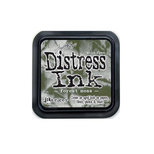 Ranger 431543 Tim Holtz Distress Ink Pad, Forest Moss, 7.5 x 7.5 x 30 cm, Kunststoff Ranger 431543 Tim Holtz Distress Ink Pad, Forest Moss, 7.5 x 7.5 x 30 cm, Kunststoff von Ranger