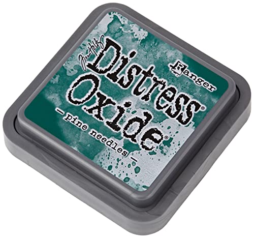 Ranger 554289 Brushed Corduroy-a 2x2 Raised Pad, with Water-Reactive Dye Ink Tim Holtz Distress Oxide Stempelkissen Pine Needles, Grau, 7, 6 x 7, 6 cm Ranger 554289 Brushed Corduroy-a 2x2 Raised Pad, with Water-Reactive Dye Ink Tim Holtz Distress Oxide Stempelkissen Pine Needles, Grau, 7, 6 x 7, 6 cm von Ranger