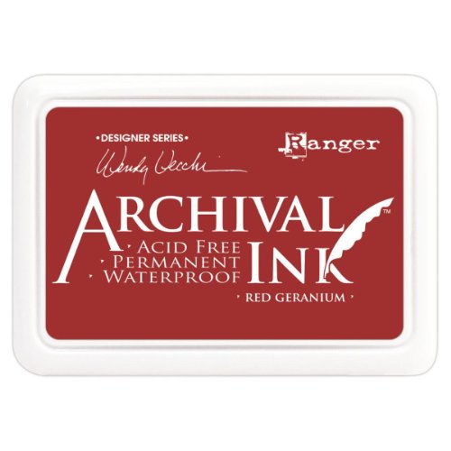 Ranger AID-38993 Geranium Archival Ink, Red Ranger AID-38993 Geranium Archival Ink, Red von Ranger