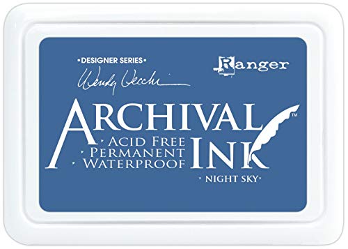 Ranger AID74007 Wendy Vecchi Archival Ink Pad-Night Sky, blau, Einheitsgröße von Wendy Vecchi