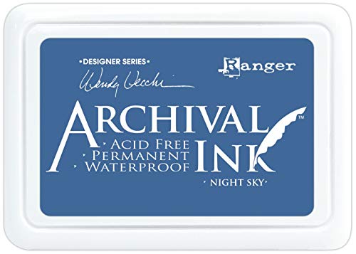 Ranger AID74007 Wendy Vecchi Archival Ink Pad-Night Sky, blau, Einheitsgröße Ranger AID74007 Wendy Vecchi Archival Ink Pad-Night Sky, blau, Einheitsgröße von Ranger