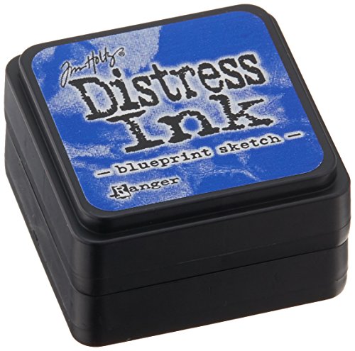 Ranger Blueprint Sketch Distress Mini-Stempelkissen, Blau Ranger Blueprint Sketch Distress Mini-Stempelkissen, Blau von Tim Holtz