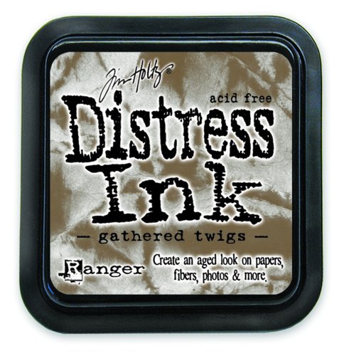 Ranger DIS-32823 Tim Holtz Distress Ink Pad, Kunststoff, Gathered Twigs, 7.5 x 7.5 x 38 cm von Ranger