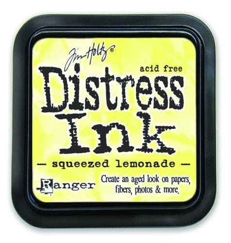 Ranger DIS-34940 Tim Holtz Distress Ink Pad, Kunststoff, Squeezed Lemonade, 7.5 x 7.5 x 45 cm Ranger DIS-34940 Tim Holtz Distress Ink Pad, Kunststoff, Squeezed Lemonade, 7.5 x 7.5 x 45 cm von Ranger