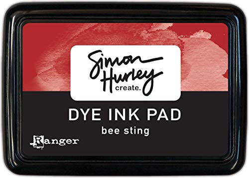 Ranger HUP-67078 Bee Sting Dye Inks Simon Hurley Create Stempelkissen, 2,75 x 3,75 cm, 2.75 x 3.75 von Ranger