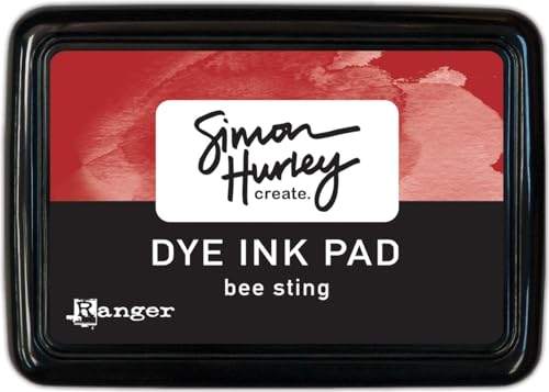 Ranger HUP-67078 Bee Sting Dye Inks Simon Hurley Create Stempelkissen, 2,75 x 3,75 cm, 2.75 x 3.75 Ranger HUP-67078 Bee Sting Dye Inks Simon Hurley Create Stempelkissen, 2,75 x 3,75 cm, 2.75 x 3.75 von Ranger