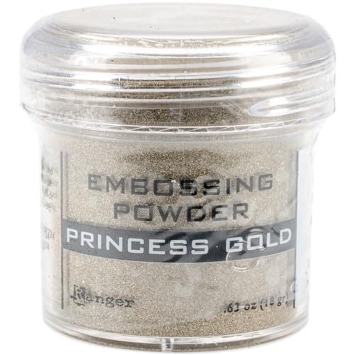 Ranger Princess Embossing Puder Gold, Synthetic Material, 4.4 x 4.4 x 4.4 cm von Ranger