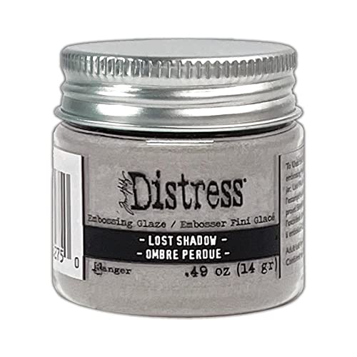 Ranger TDE82750 Embossing Glaze Lost Shadow Tim Holtz Distress Prägeschablone, 14 g von Ranger